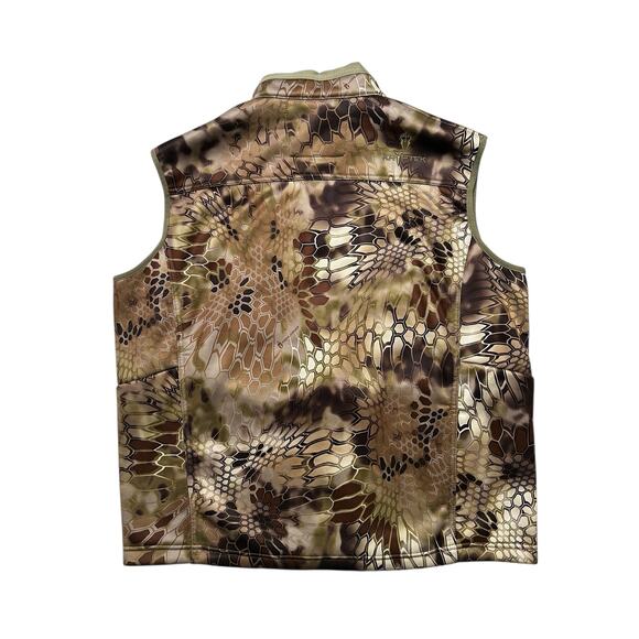 KRYPTEK Highlander Camo Hunting Vest - Men's XL - Full Zip - Fleece Lined Casual - Picture 10 of 13